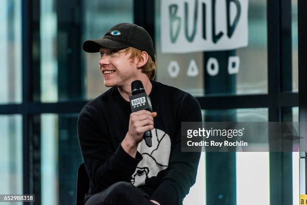 Actor Rupert Grint discuss "Snatch" with the Build Series at Build Studio on March 13, 2017 in New York City.