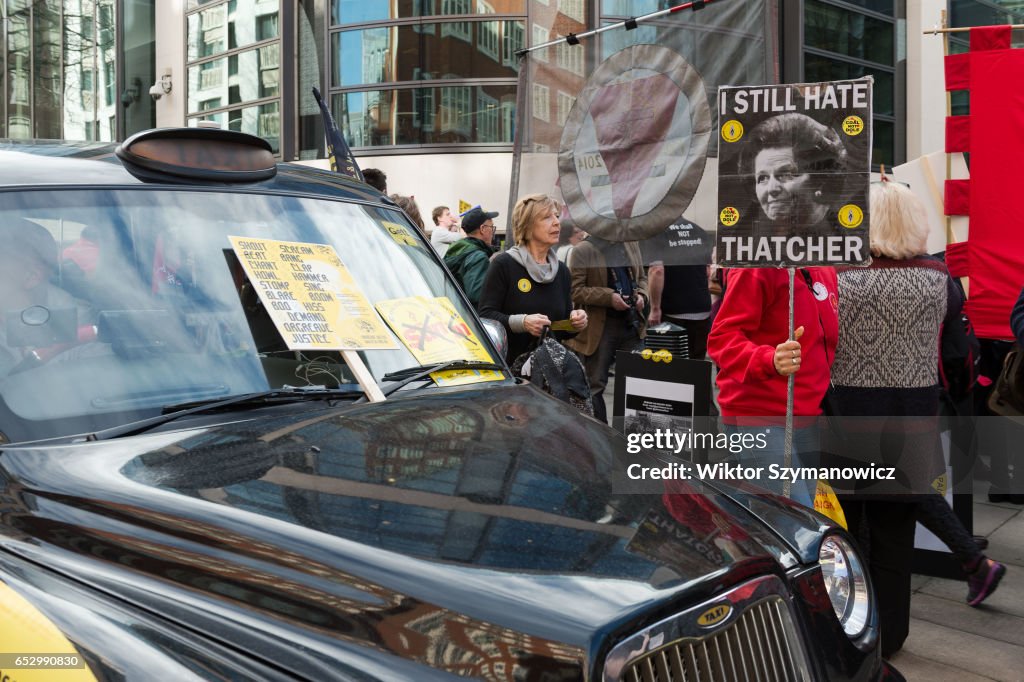 Protest Outside London's Home Office