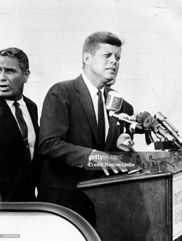 John F. Kennedy Speaking In 1960