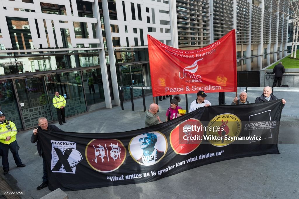 Protest Outside London's Home Office