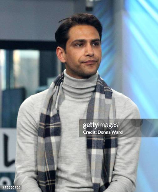 Luke Pasqualino appears to promote "Snatch" during the BUILD Series at Build Studio on March 13, 2017 in New York City.