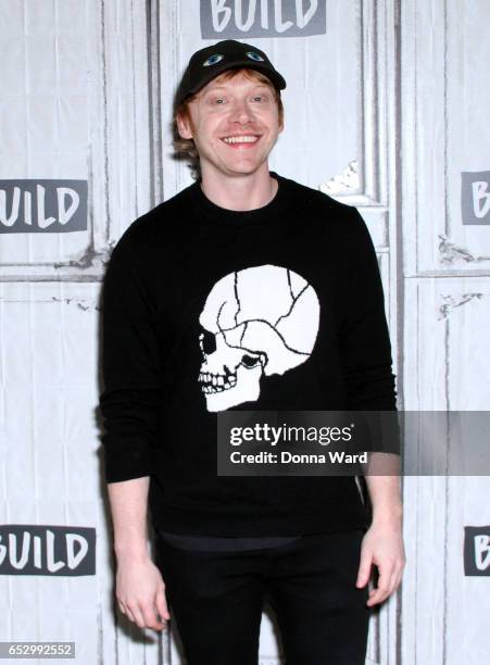 Rupert Grint appears to promote "Snatch" during the BUILD Series at Build Studio on March 13, 2017 in New York City.