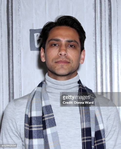 Luke Pasqualino appears to promote "Snatch" during the BUILD Series at Build Studio on March 13, 2017 in New York City.