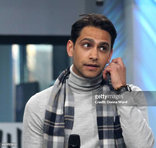 Luke Pasqualino appears to promote "Snatch" during the BUILD Series at Build Studio on March 13, 2017 in New York City.