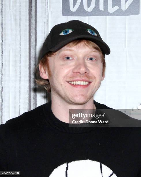 Rupert Grint appears to promote "Snatch" during the BUILD Series at Build Studio on March 13, 2017 in New York City.