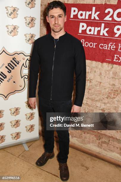 Cast member Joe Coen attends the press night performance of "A Dark Night In Dalston" at the Park Theatre on March 13, 2017 in London, England.