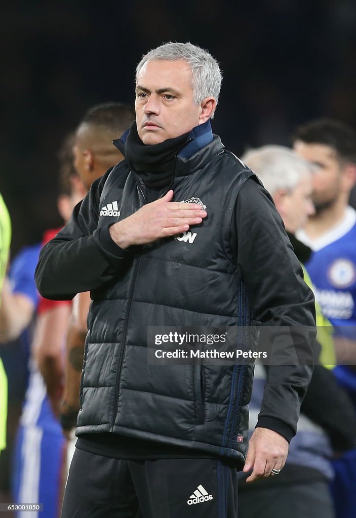 Chelsea v Manchester United - The Emirates FA Cup Quarter-Final