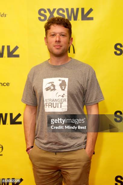 Director Jason Pollock attends 'Stranger Fruit: What Really Happened in Ferguson to Mike Brown?' during 2017 SXSW Conference and Festivals at Austin...