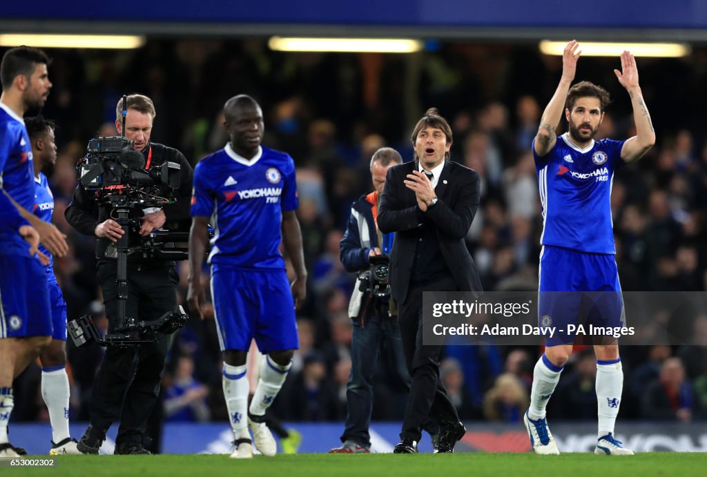 Chelsea v Manchester United - Emirates FA Cup - Quarter Final - Stamford Bridge