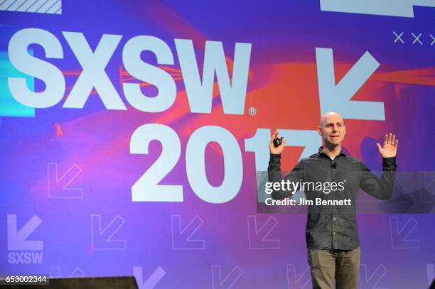 Adam Grant delivers the Interactive Keynote during the SxSW Conference at the Austin Convention Center on March 13, 2017 in Austin, Texas.