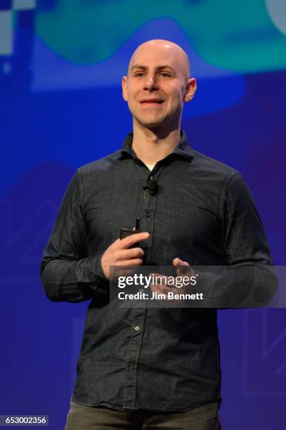 Adam Grant delivers the Interactive Keynote during the SxSW Conference at the Austin Convention Center on March 13, 2017 in Austin, Texas.