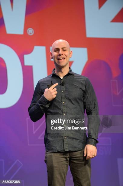 Adam Grant delivers the Interactive Keynote during the SxSW Conference at the Austin Convention Center on March 13, 2017 in Austin, Texas.