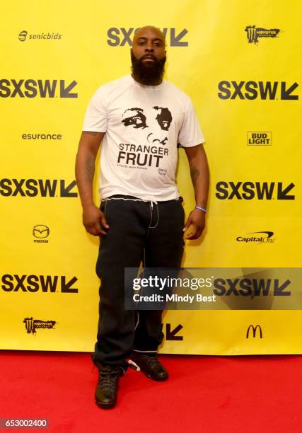 Michael Brown Sr. Attends 'Stranger Fruit: What Really Happened in Ferguson to Mike Brown?' during 2017 SXSW Conference and Festivals at Austin...