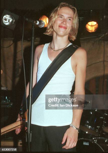 Johnny Lang performing on stage at The Borderline, London, 22 September 1997.