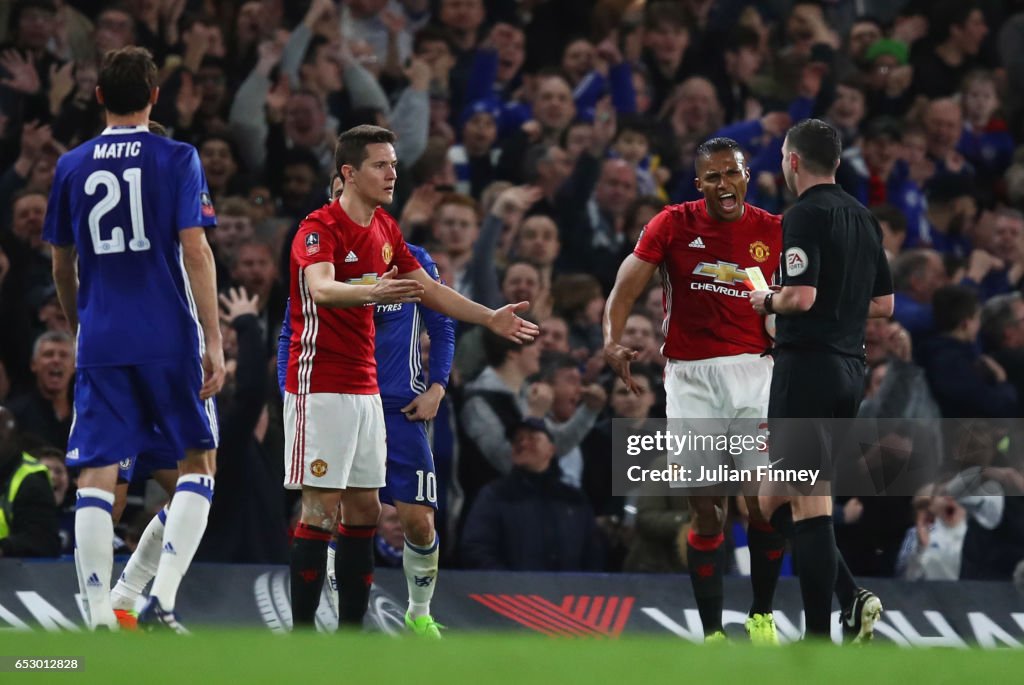 Chelsea v Manchester United - The Emirates FA Cup Quarter-Final