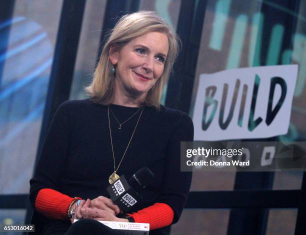 Jennifer Nadel discusses "We: A Manifesto For Women Everywhere" during the BUILD Series at Build Studio on March 13, 2017 in New York City.