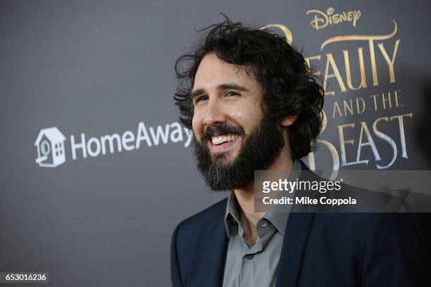 Josh Groban attends the "Beauty And The Beast" New York Screening at Alice Tully Hall at Lincoln Center on March 13, 2017 in New York City.