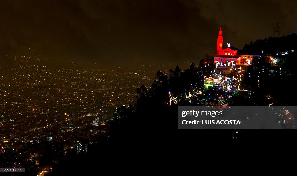 COLOMBIA-CHRISTMAS-MONSERRATE