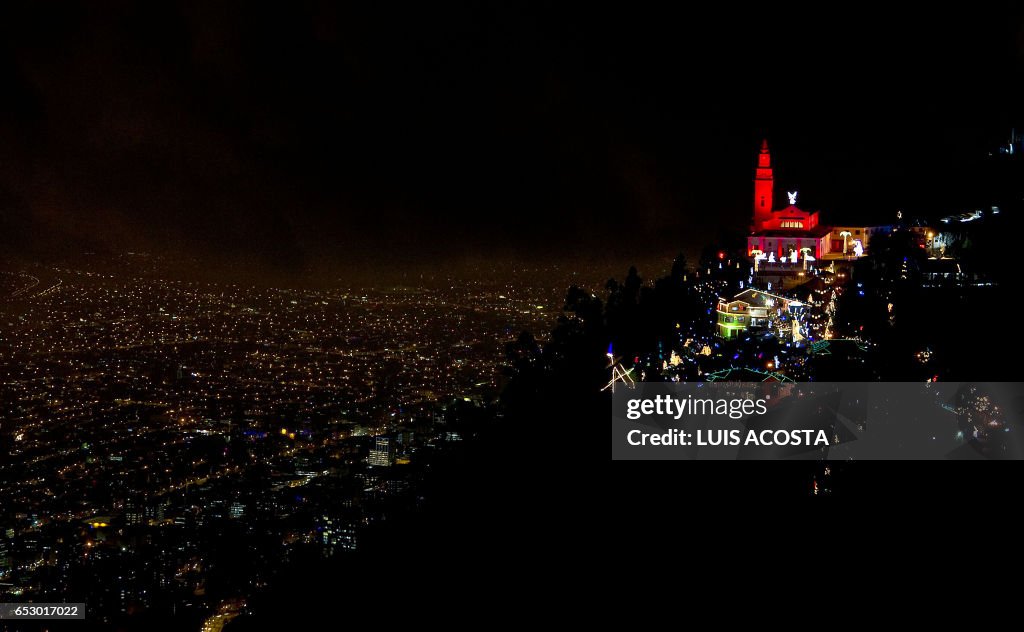 COLOMBIA-CHRISTMAS-MONSERRATE