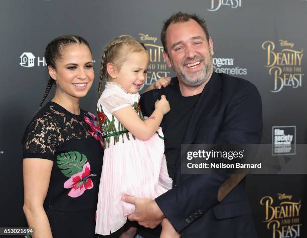 Boogie Tillmon and Trey Parker attend the "Beauty And The Beast" New York Screening at Alice Tully Hall at Lincoln Center on March 13, 2017 in New...