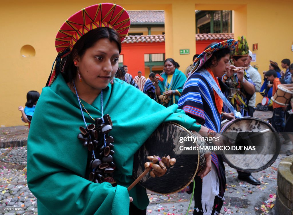 COLOMBIA-CARNIVAL-NATIVES