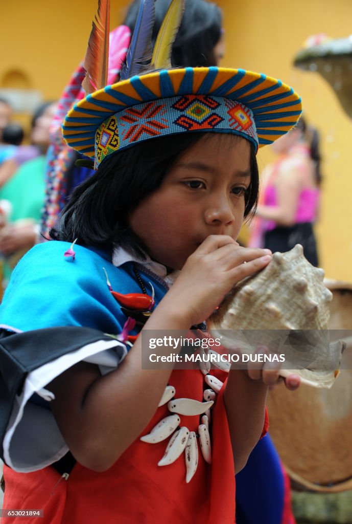 COLOMBIA-CARNIVAL-NATIVES