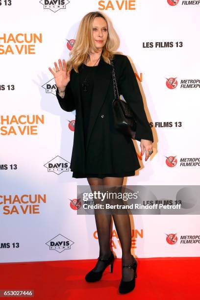 Actress Valerie Steffen attends the "Chacun sa vie" Paris Premiere at Cinema UGC Normandie on March 13, 2017 in Paris, France.