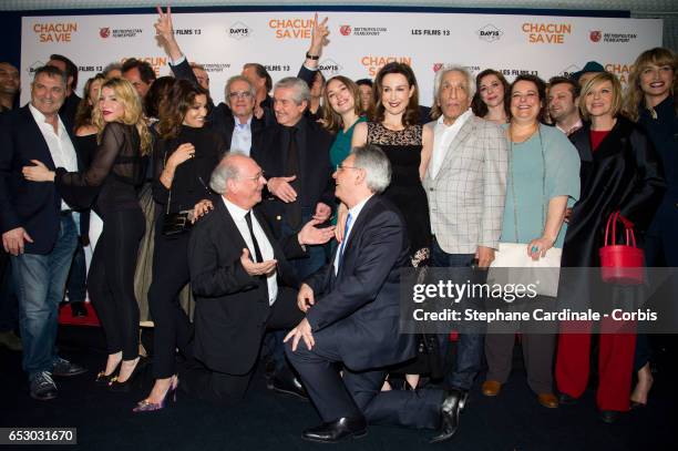 Jean-Marie Bigard, Jean Dujardin, Julie Ferrier, Lola Marois, Stephane de Groodt, Nadia Fares, Samuel Hadida, Antoine Dulery, Christophe Lambert,...