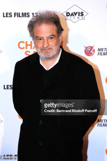 Raphael Mezrahi attends the "Chacun sa vie" Paris Premiere at Cinema UGC Normandie on March 13, 2017 in Paris, France.