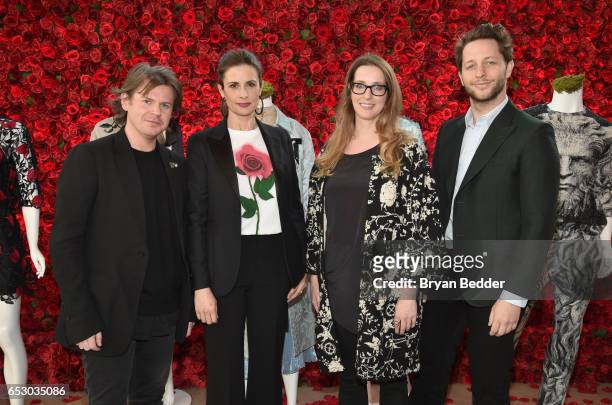 Christopher Kane, Livia Firth, Heather Laing-Obstbaum and Derek Blasberg were part of a panel discussion on storytelling through fashion inspired by...