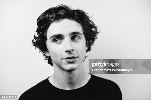 Actor Timothee Chalamet poses for a portrait during the "Hot Summer Nights" premiere 2017 SXSW Conference and Festivals 13, 2017 in Austin, Texas.