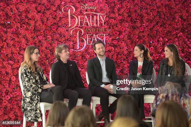 Heather Laing-Obstbaum, Christopher Kane, Derek Blasberg, Livia Firth and Laure Heriard Dubreuil were part of a panel discussion on storytelling...