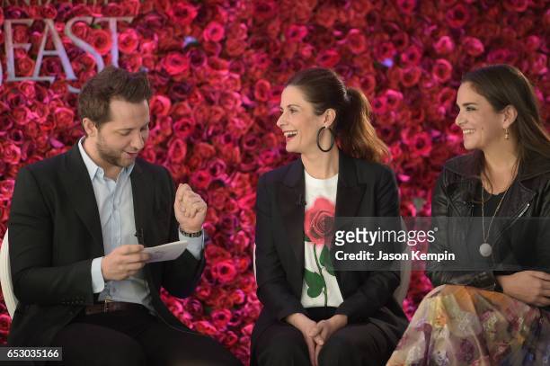 Vanity Fair's Derek Blasberg, Livia Firth and Laure Heriard Durbreuil were part of a panel discussion on storytelling through fashion inspired by...