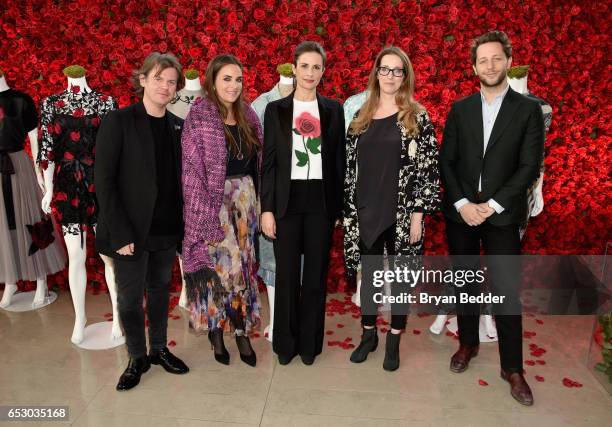 Christopher Kane, Laure Heriard Durbreuil, Livia Firth, Heather Laing-Obstbaum and Derek Blasberg were part of a panel discussion on storytelling...