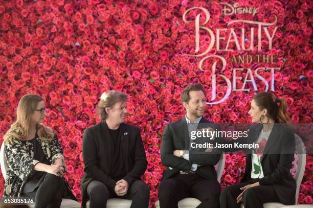 Heather Laing-Obstbaum, Christopher Kane, Derek Blasberg, Livia Firth and Laure Heriard Dubreuil were part of a panel discussion on storytelling...