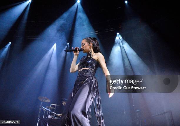 Banks performs on stage at The Roundhouse on March 13 in London, United Kingdom