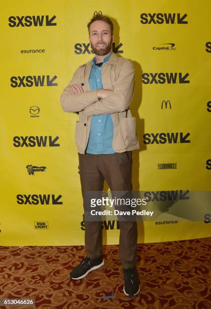 Director Erik Ljung attends the premiere of "The Blood Is at the Doorstep" during 2017 SXSW Conference and Festivals at Alamo Ritz on March 13, 2017...