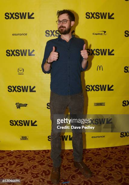 Cinematographer Dan Peters attends the premiere of "The Blood Is at the Doorstep" during 2017 SXSW Conference and Festivals at Alamo Ritz on March...