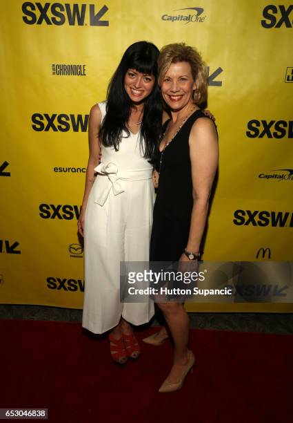 Director Natalia Leite and actor Mary Price Moore attend the premiere of "M.F.A." during 2017 SXSW Conference and Festivals at Stateside Theater on...