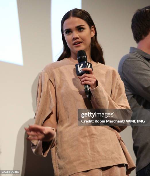 Actress Maia Mitchell attends Imperative Entertainment's "Hot Summer Nights" SXSW World Premiere at Paramount Theatre on March 13, 2017 in Austin,...
