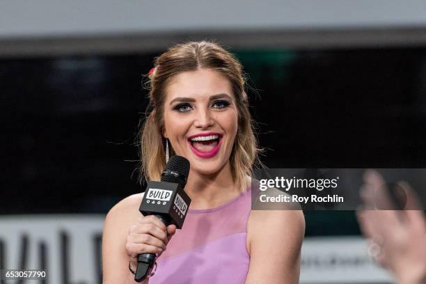 Olivia Caridi discusses the season finale of "The Bachelor" with The Build Series at Build Studio on March 13, 2017 in New York City.