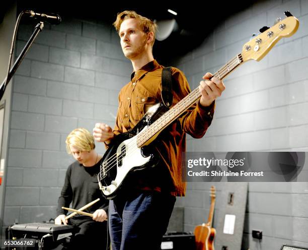 Sam Rourke and Colin Jones of Circa Waves perform instore and sign copies of their new album 'Different Creatures' at HMV Liverpool One on March 13,...