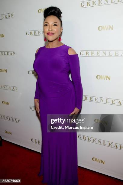 Actress Lynn Whitfield attends "Greenleaf" Season 2 Premiere Atlanta screening at SCADshow on March 13, 2017 in Atlanta, Georgia.