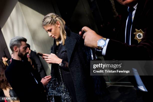 General view ahead of the Dolce&Gabbana Show during Milan Fashion Week Fall/Winter 2017/18 on February 26, 2017 in Milan, Italy.