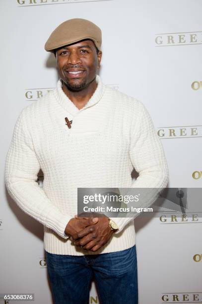 Actor Maurice Johnson attends "Greenleaf" season 2 premiere Atlanta screening at SCADshow on March 13, 2017 in Atlanta, Georgia.