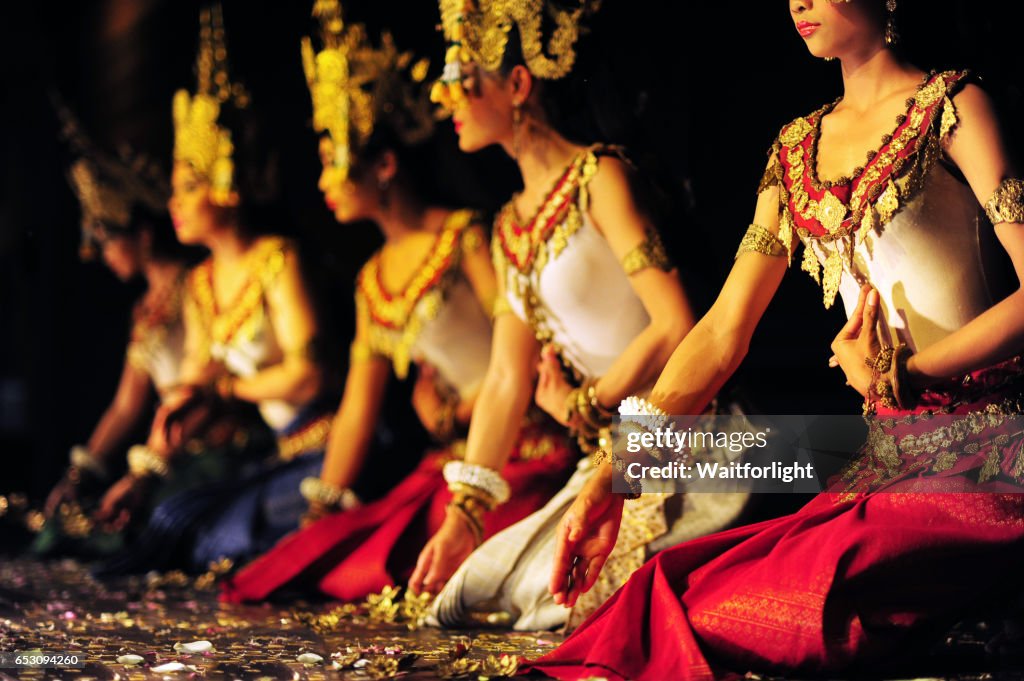 Aspara Dancers in Angkor