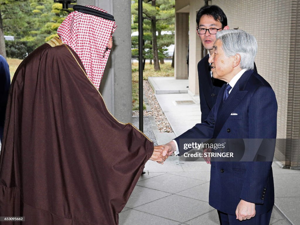 JAPAN-SAUDI-DIPLOMACY-ROYALS