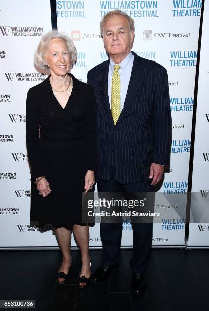 Virginia Giddens and James Giddens attend the 2017 Williamstown Theatre Festival Benefit at TAO Downtown on March 13, 2017 in New York City.