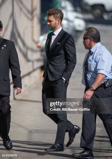 Nick Viall is seen at 'Jimmy Kimmel Live' on March 13, 2017 in Los Angeles, California.