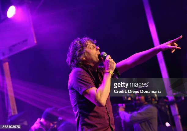 Nic Offer of !!! performs onstage at the Pandora Party during 2017 SXSW Conference and Festivals at The Gatsby on March 13, 2017 in Austin, Texas.